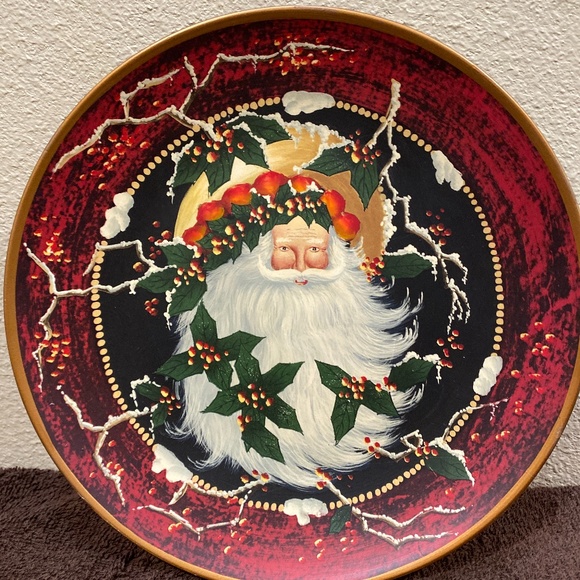 Home Interiors Other - NSF, PENDING SALE. ***Vintage Father Christmas plate CCO DAY SPECIAL